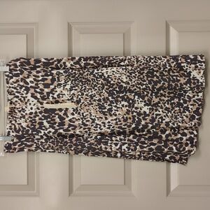 Medium Love Stitch Animal print skirt